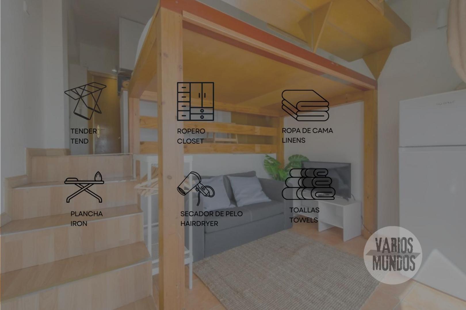 Ferienwohnung Nuevo Atico Loft 1Hab 3Pax En La Plaza De Chueca Madrid Exterior foto